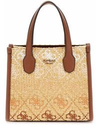 Guess - Silvana 2 Compartment Mini Tote Tragetasche - Lyst