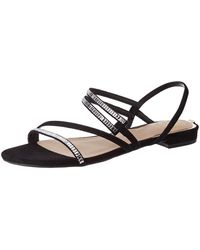 guess flat sandals uk