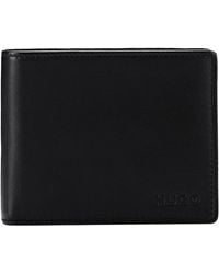 HUGO - Leather Wallet With Embossed Logo - Lyst