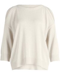 Betty Barclay - Feinstrickpullover mit 3/4 Arm beige,44 - Lyst