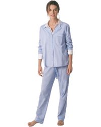 Women'secret - Pijama Masculino de ga Larga Colección Mix and Match Green House - Lyst