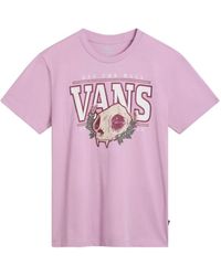 Vans - Catbob Skull Bff Tee-b T-shirt - Lyst