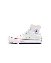 Converse - CHUCK TAYLOR ALL STAR EVA LIFT CANVAS PLATFORM BASKETS PLATEFORME Niño/a grande - Lyst