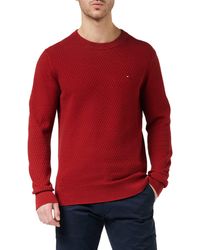 Tommy Hilfiger - Cross Structure Crew Neck Pullovers - Lyst
