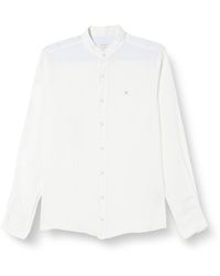 Hackett - Garment Dyed Linen P Hemd - Lyst