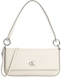 Calvin Klein - CK JEANS MINIMAL Monogram Shoulder Pouch LV04K3161G Umhängetasche - Lyst