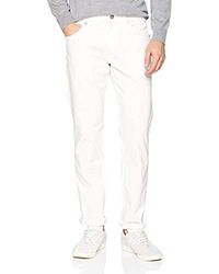 Wrangler Greensboro Straight-Leg Jeans Uomo - Bianco