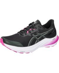 Asics - Gt 2000 12 Running Shoes Black Silver - Lyst