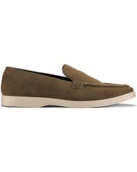 Clarks - Torford Easy Suede Shoes In Olive Standard Fit Size 7.5 - Lyst