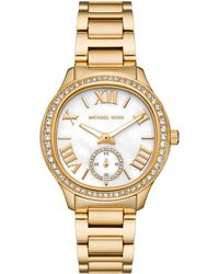 Michael Kors - Ladiesmetals Mk4805 Wristwatch For Women - Lyst