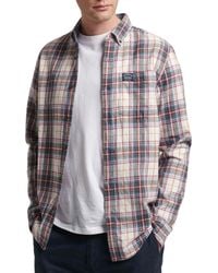 Superdry - L/s Cotton Lumberjack Shirt T - Lyst