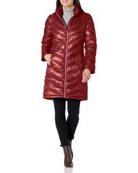 Calvin Klein - Chevron Quilted Packable Down Jacket - Lyst