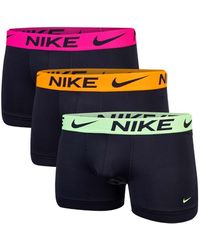 Nike - Boxer pour homme Lot de 3 pièces Trunk Noir Code 0000KE1156-5I4 - Lyst