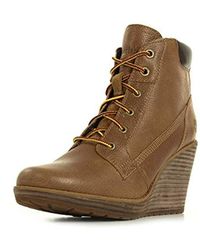 timberland wedge boots uk
