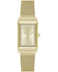 Lacoste - Orologio Con Movimento Al Quarzo A Due Lancette da Donna Collezione CATHERINE con Cinturino in Maglia Metallica in - Lyst