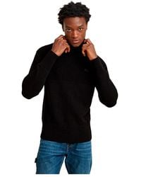 G-Star - G-Star Knitted Turtle Neck Pullover Fisherman - Lyst