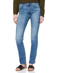 replay jacksy straight jeans