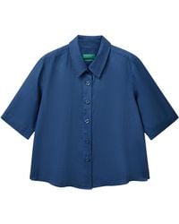 Benetton - Camicia 5bml5qb75 Shirt - Lyst