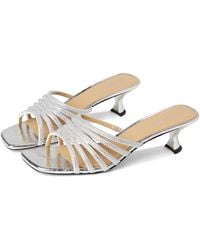 Michael Kors - Sandali da donna Haisley Kitten Slide - Lyst