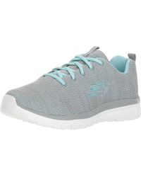 Skechers - Sierlijke Twisted Fortune Sneaker Voor - Lyst