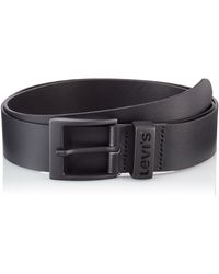 Levi's LEVIS FOOTWEAR AND ACCESSORIES Ashland Metal Cinturón - Negro