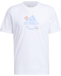 adidas - IC1675 M Change T T-Shirt White Größe S - Lyst