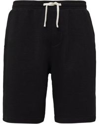 S.oliver - Detroit: Sweat-Bermuda mit Flammgarnstruktur im Relaxed Fit schwarz XL - Lyst