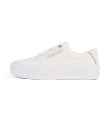 Tommy Hilfiger - Vulcanized Sneaker Essential Textile Plateau - Lyst
