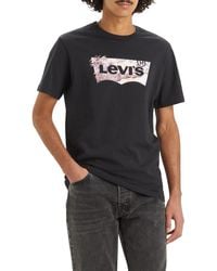 Levi's - Graphic Crewneck Tee T-shirt - Lyst