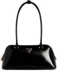 Guess - Arnela Girlfriend Satchel Black - Lyst