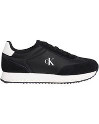 Calvin Klein - Jeans Runner Laceup Mg Nylon Mix Yw0yw01828 Low Top - Lyst
