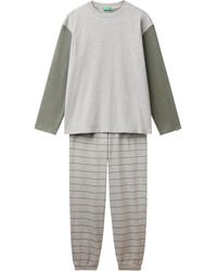 Benetton - Pig(Maglia+Pant) 30964p02u Pyjamaset - Lyst