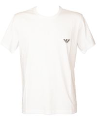 Emporio Armani - Bold Crew Neck T-Shirt - Lyst