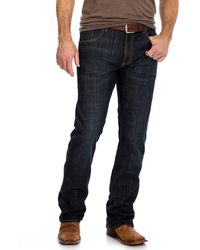 wrangler men's retro slim bootcut jeans