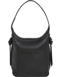 Pepe Jeans - Caddy Code Shoulder Bag One Size - Lyst