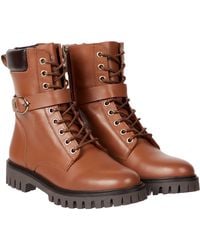 Tommy Hilfiger - Low Boot Stiefel Buckle Lace Up Stiefeletten - Lyst