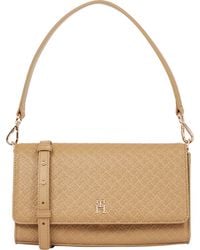 Tommy Hilfiger - Monogram Shoulder Bag with Removable Crossbody Strap Umhängetasche - Lyst