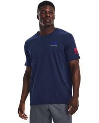 Under Armour - New Freedom Flag T-shirt - Lyst