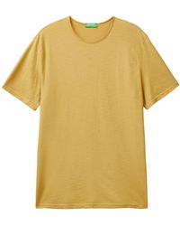 Benetton - 3je1j19a5 T-shirt - Lyst