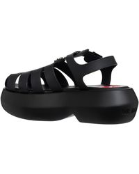 Love Moschino - Women Love Sandals Black 4 Uk - Lyst