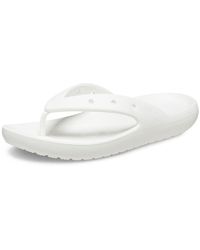 Crocs™ - Classic Flip 2.0 White Size 5 Uk / 6 Uk - Lyst