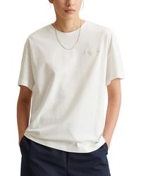 Marc O' Polo - Marc OߴPolo Denim Donna T-Shirt in Cotone bio con Scollo Rotondo - Lyst