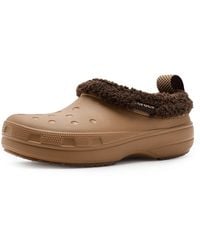 Crocs™ - Classic Lined Shorty Sepia Size 9 Uk / 10 Uk - Lyst