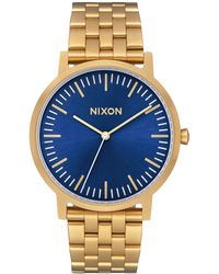 Nixon - Analogue Quartz Watch With Stainless Steel Strap A1057-2735-00 - Lyst