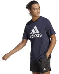 adidas - Essentials Big Logo T-shirts - Lyst