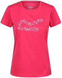 Regatta - Fingal VI T-Shirt pour Rose Taille 42 - Lyst