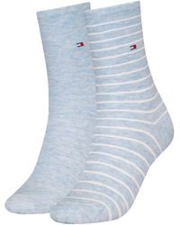 Tommy Hilfiger - 8719965009202 Small Stripe Calcetines clásicos - Lyst
