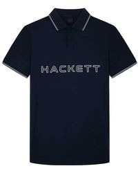 Hackett - Hackett Hs Short Sleeve Polo 2XL - Lyst