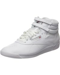 reebok high top sneakers with strap