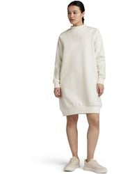 G-Star - Mock Raglan Sweat Kleid - Lyst